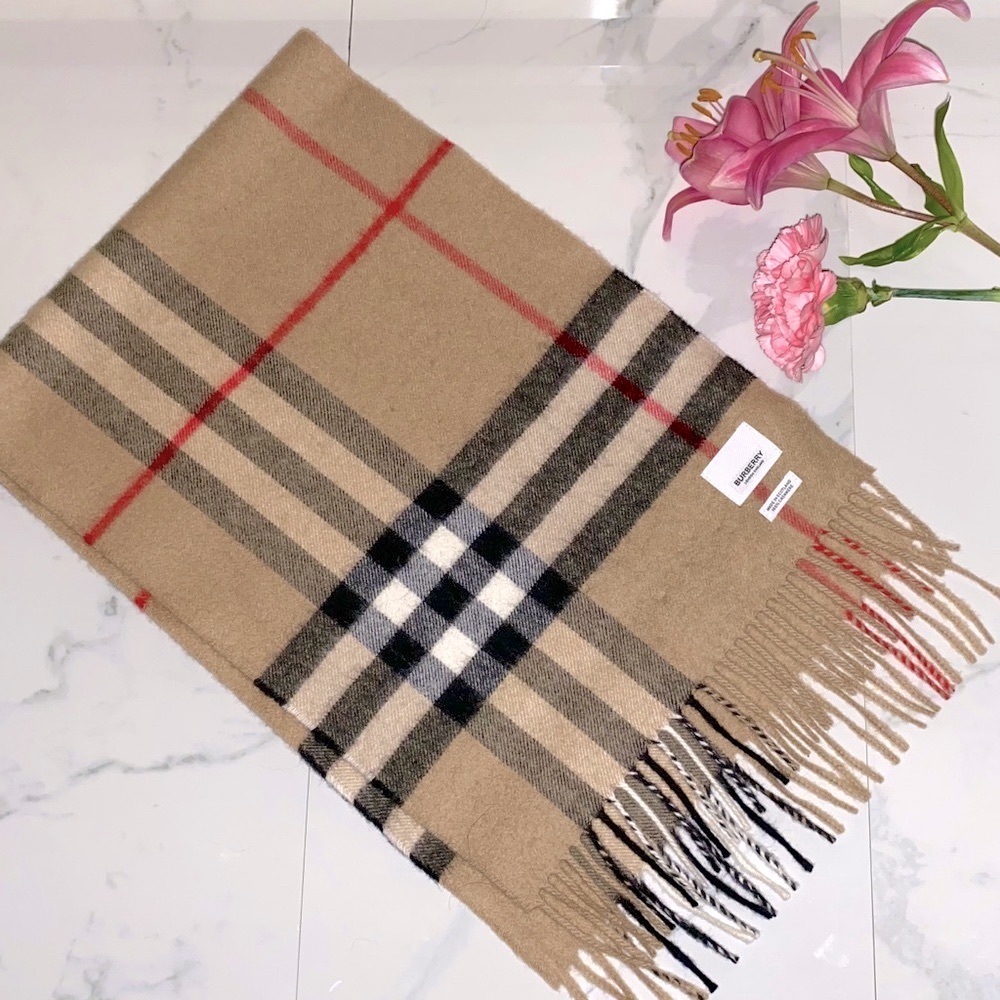 Authentic Burberry Cashmere Scarf